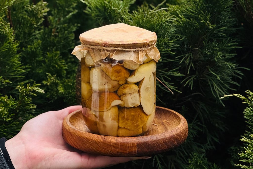 Консервовані гриби 500мл