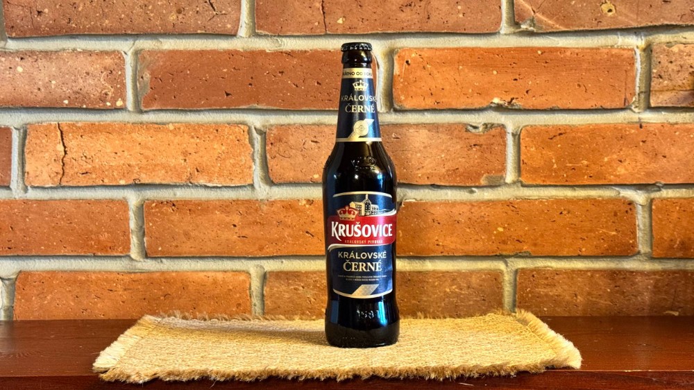 Пиво Krusovice Краловське Чорне 0,5 скло
