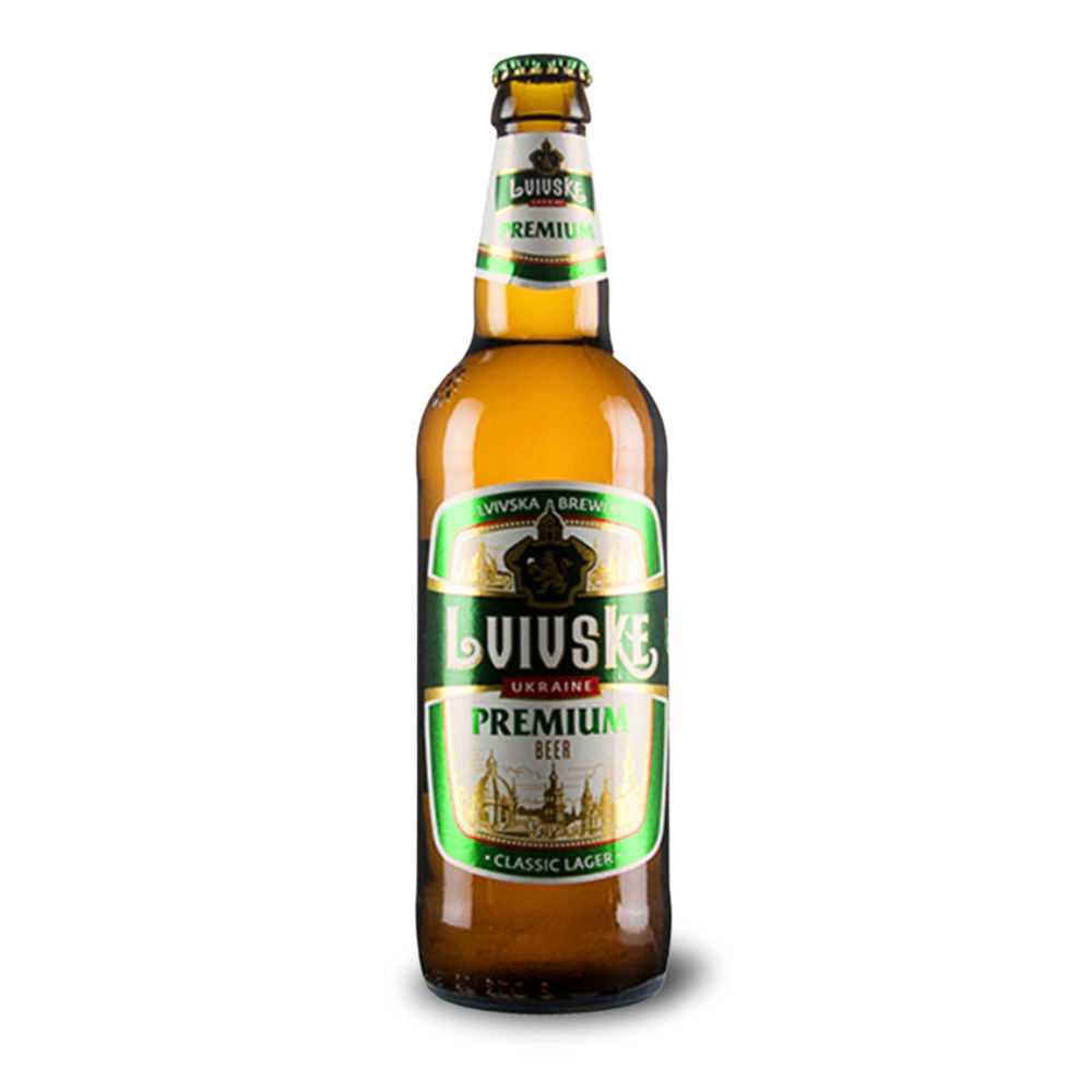 CERVEZA "LVIVSKE PREMIUM" 4.0% 500G/Львівське преміум