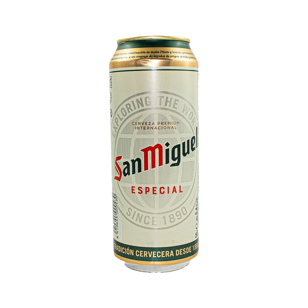 Пиво San Miguel Especial 500 мл/Cerveza San Migue rubia especial lata 50 cl