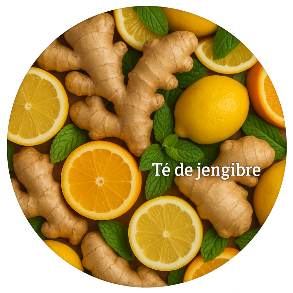 Чай імбирний 350 мл/Té de jengibre 350 ml