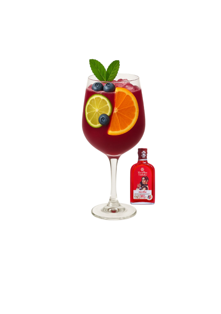 Лимонад із Лісовою Наливкою/Limonada con licor de bosque