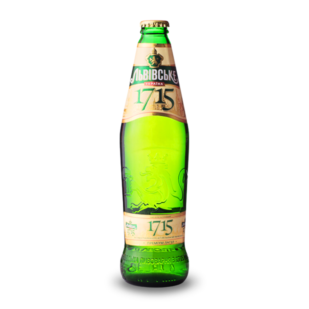 Cerveza Lvivske "1715"/ Пиво Львівське "  500 гр