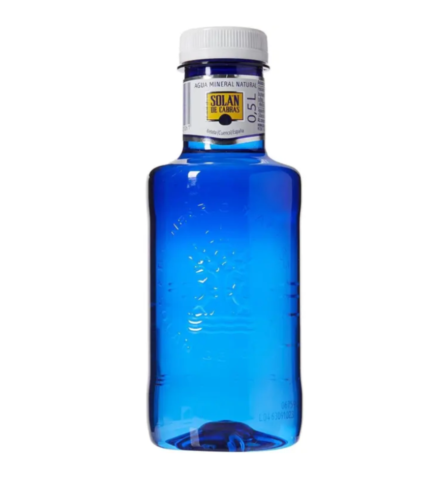 Вода Solan без газу 500 мл пластик/ Agua Solan De Cabras 500 ml
