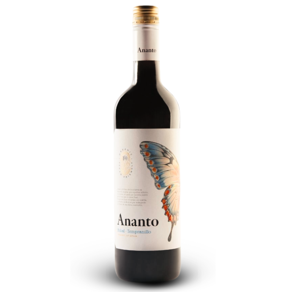 Вино червоне Ananto Organic Bobal Tempranillo 750 мл/Vino tinto Ananto Organic Bobal Tempranillo 750 ml