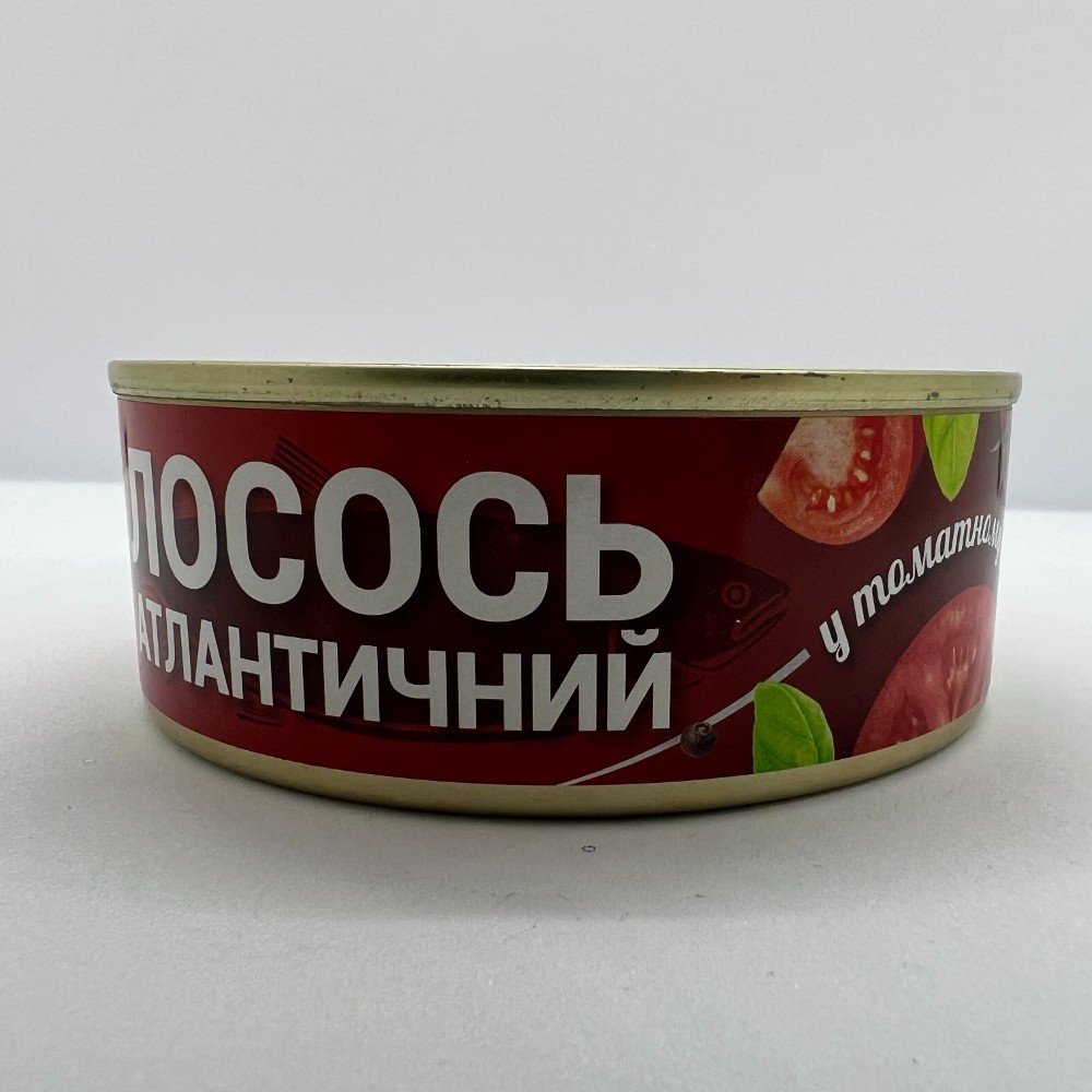 Лосось атлантичний у томатн соусі 230г Banga