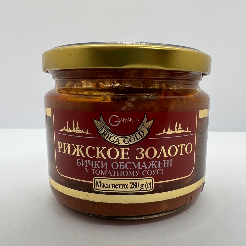 Бички обсм у том соусі Рижское Золото 280г