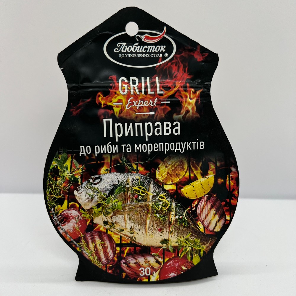 Припр. до риби та морепр. Любисток 30г
