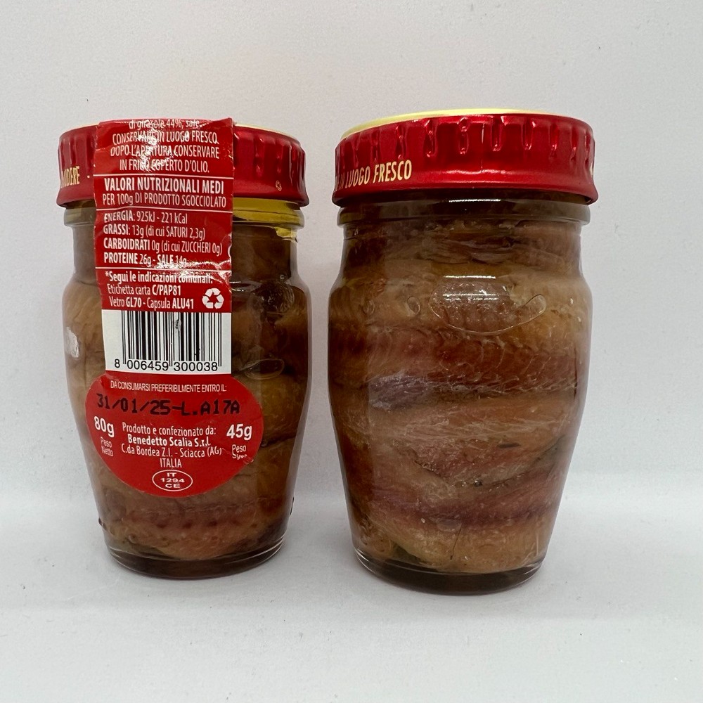 Анчоус Scalia 80г