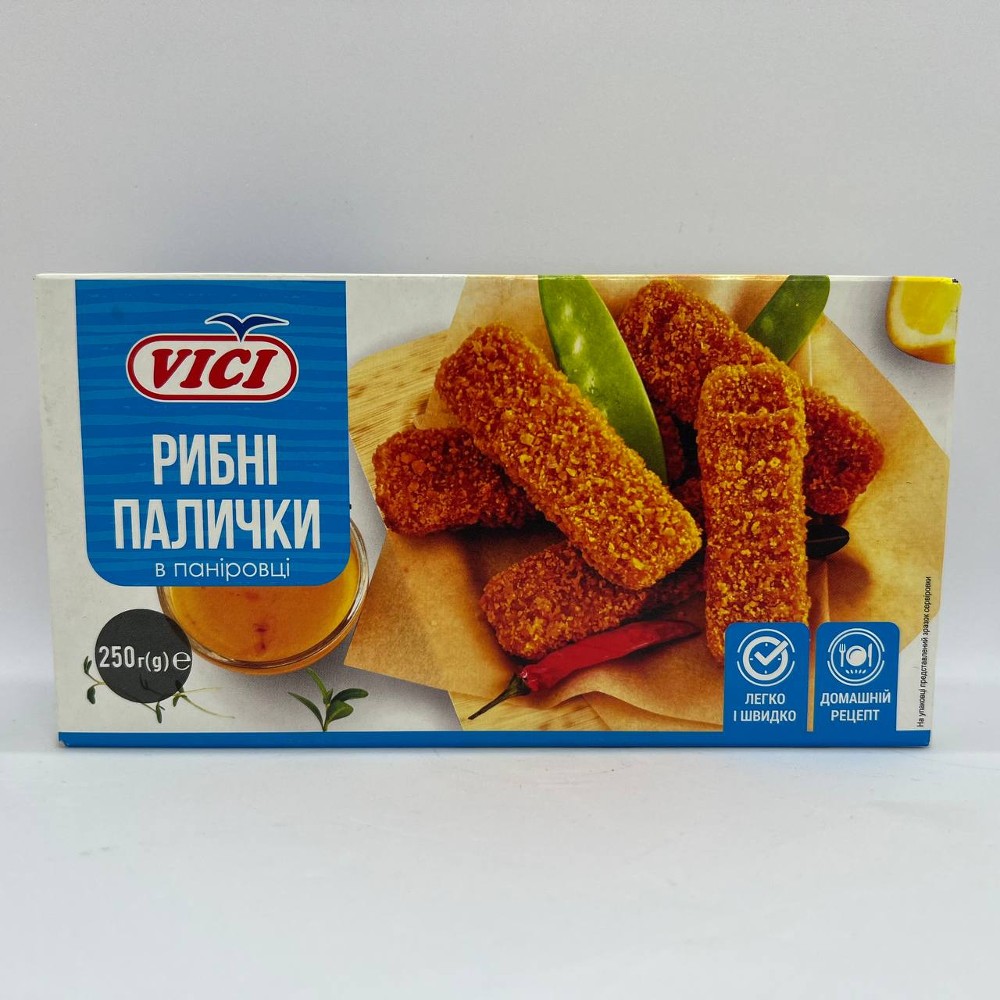 Рибні палички із руб філе 250 г VICI