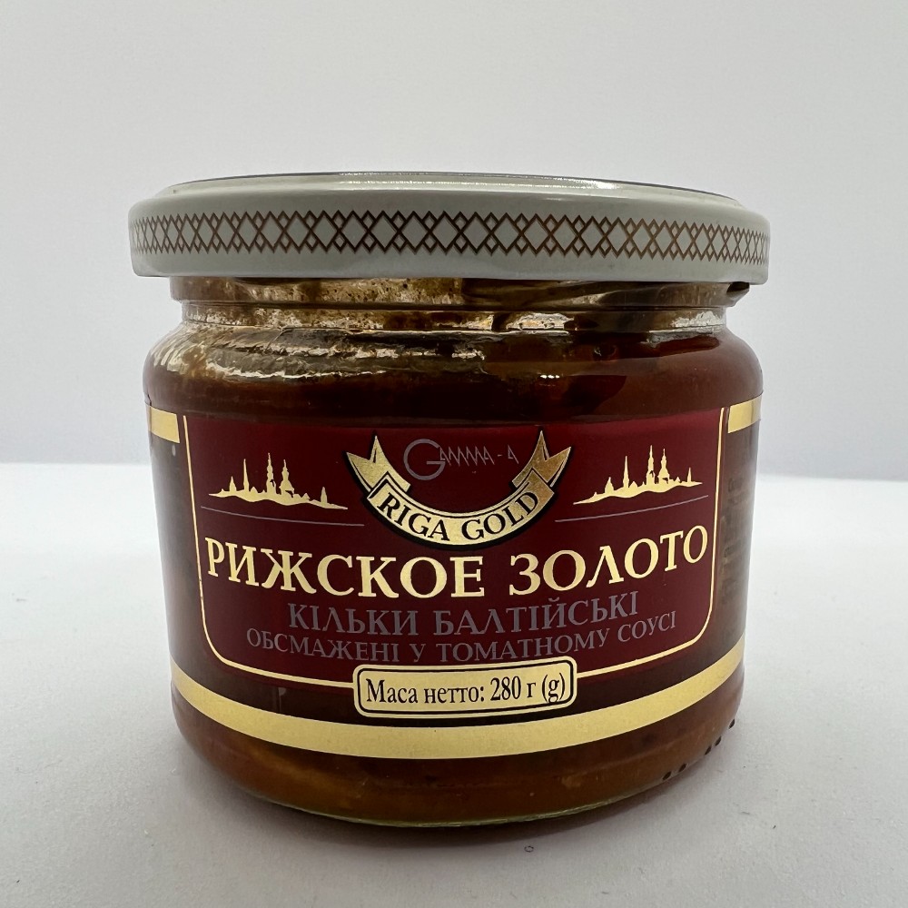 Кілька балтійска у том соусі Рижское Золото 280г