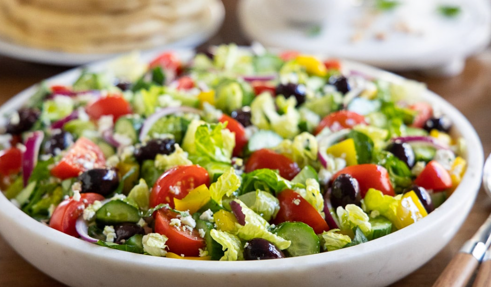 Greek salad-ბერძნული სალათი