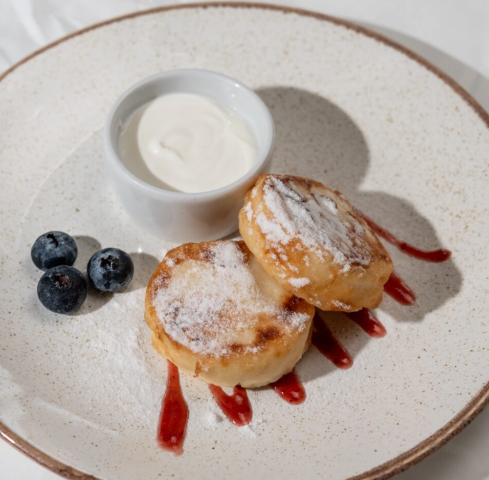 SYRNIKI / Cottage Cheese Pancakes - სირნიკი