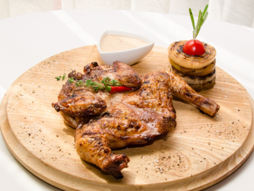 Chicken Tabaka - ქათამი ტაბაკა