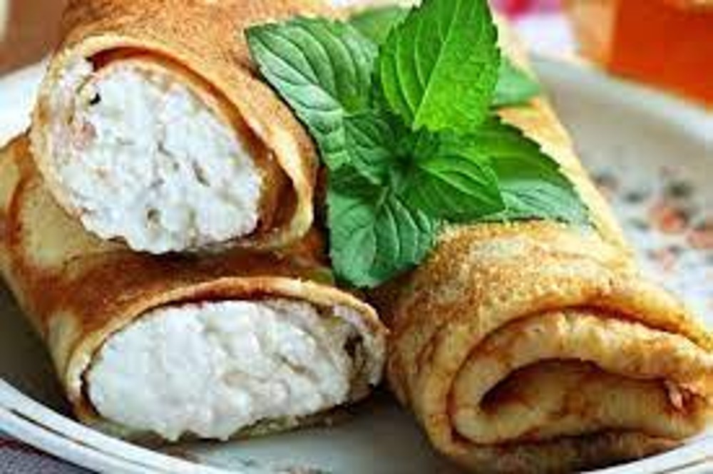 Млинці з сиром