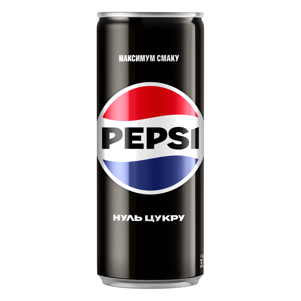 Pepsi Cola Нуль цукру 0,33л
