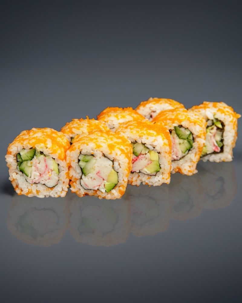 Каліфорнія крабовий мікс в ікрі (215г)