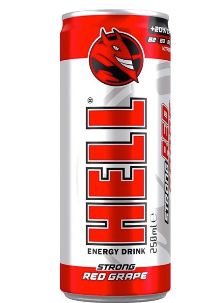 hell strong red grape 0.25