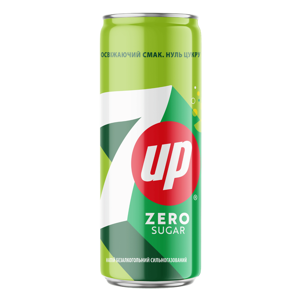 7UP Нуль цукру 0,33л
