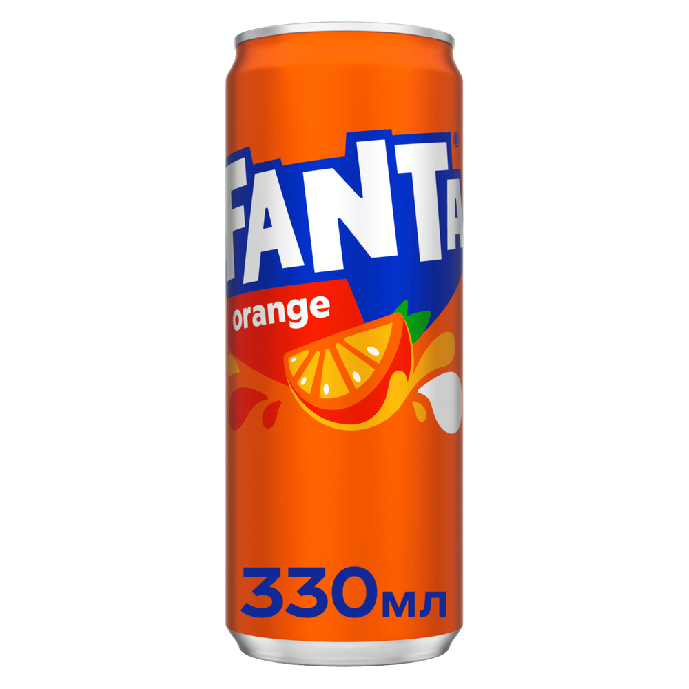 Напій Fanta Orange, 0,33л