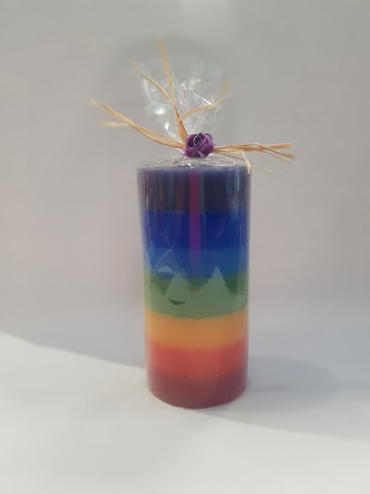 Chakra candle 8 layer