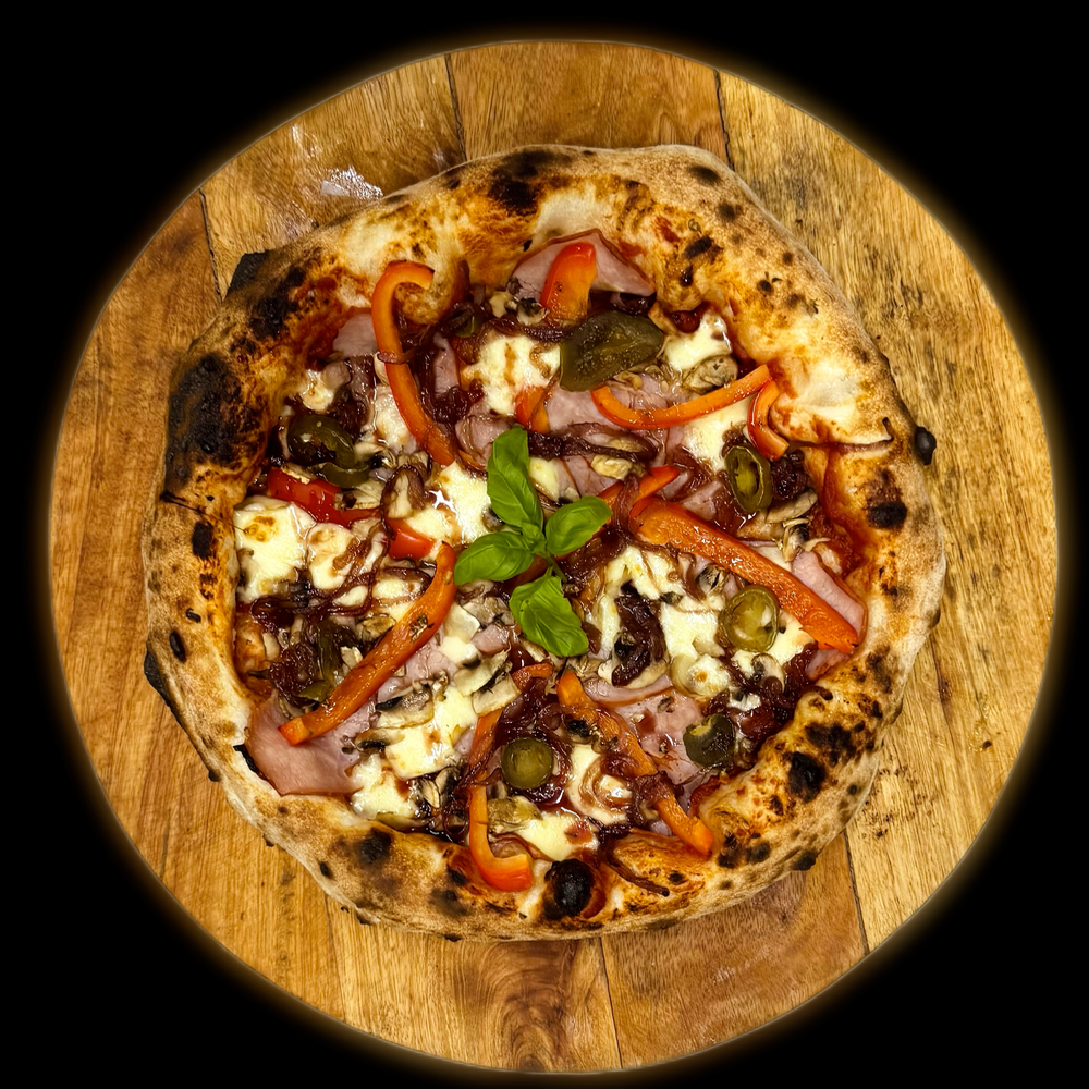 Піца з бужениною та халапеньйо