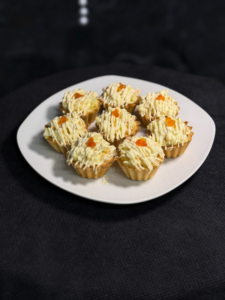 Тарталетки "Морська перлина"