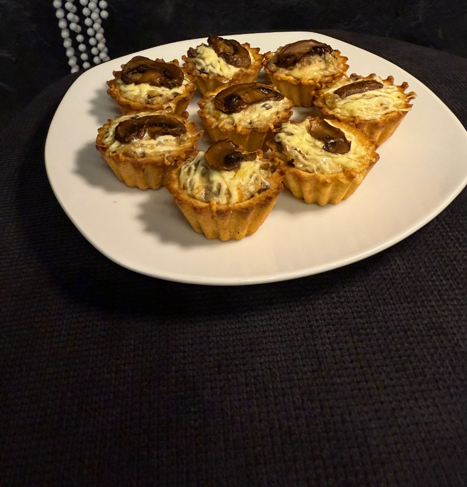 Тарталетки "Грибний вальс"