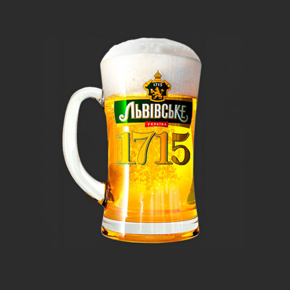 Пиво "Львівське 1715" 0.5л