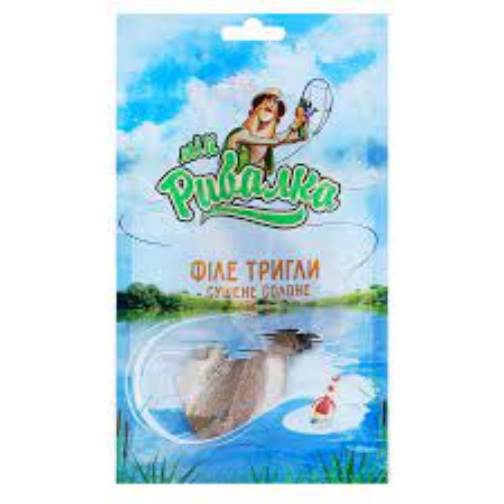 Мій рибалка Тунець сушений солоний 36г.