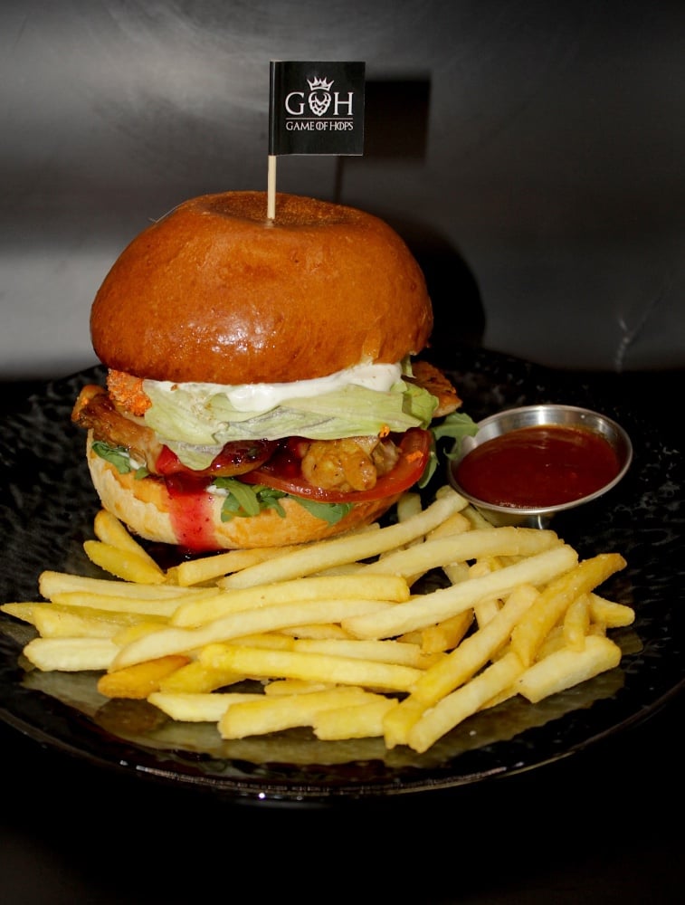 Memphis Chiken Cheese Burger🐔🧀🍔