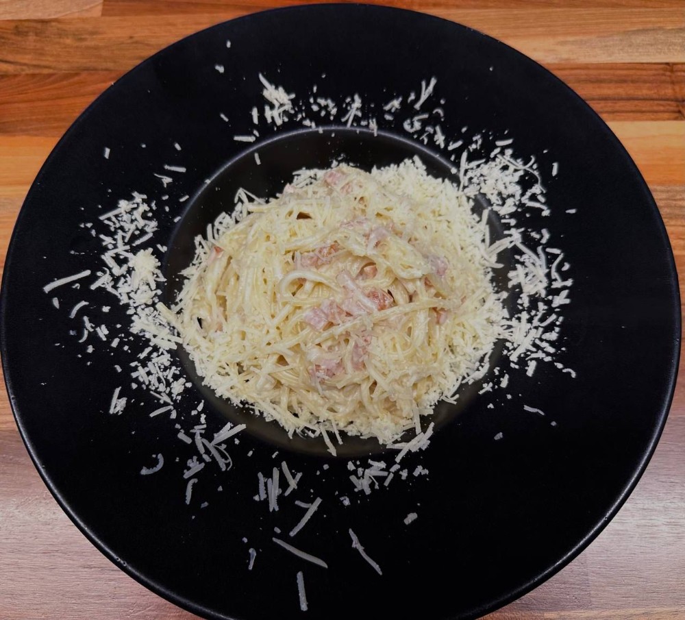პასტა კარბონარა/pasta carbonara 