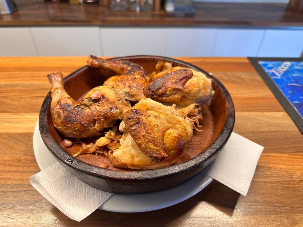 შემწვარი წიწილა/baked chicken 