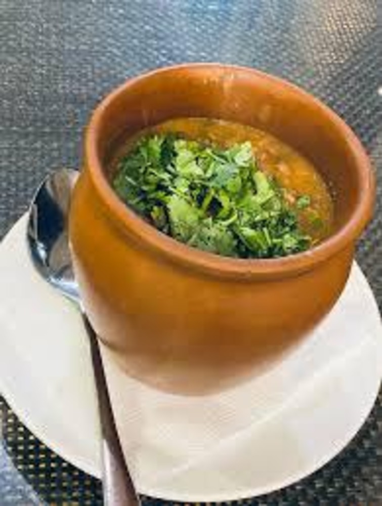 ლობიო ქოთანში ლორით // beans in pot 