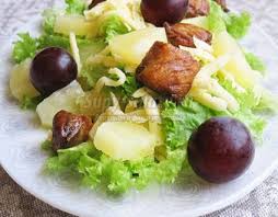 САЛАТ КУРКА З АНАНАСОМ