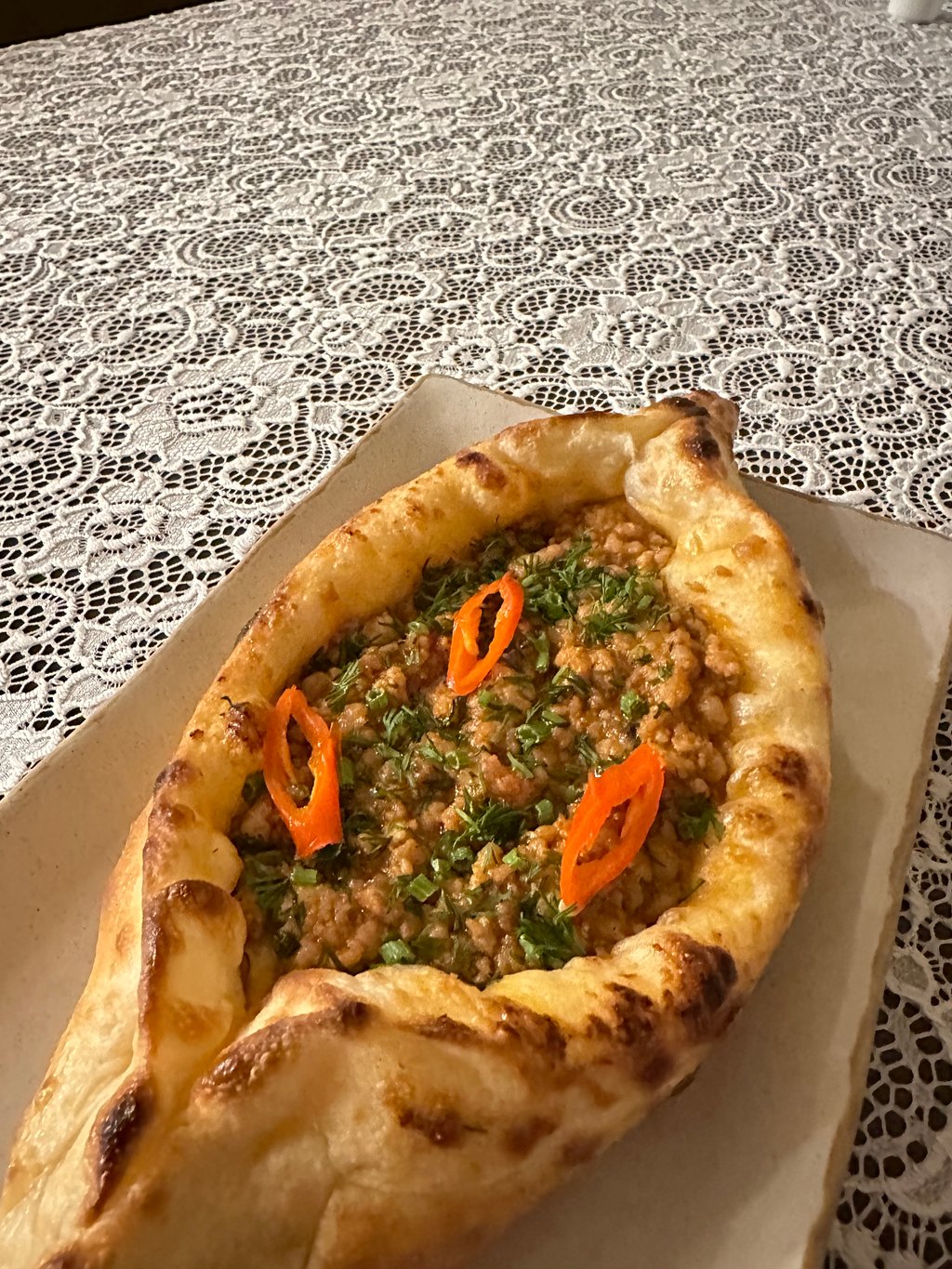 Хачапурі з мʼясом 