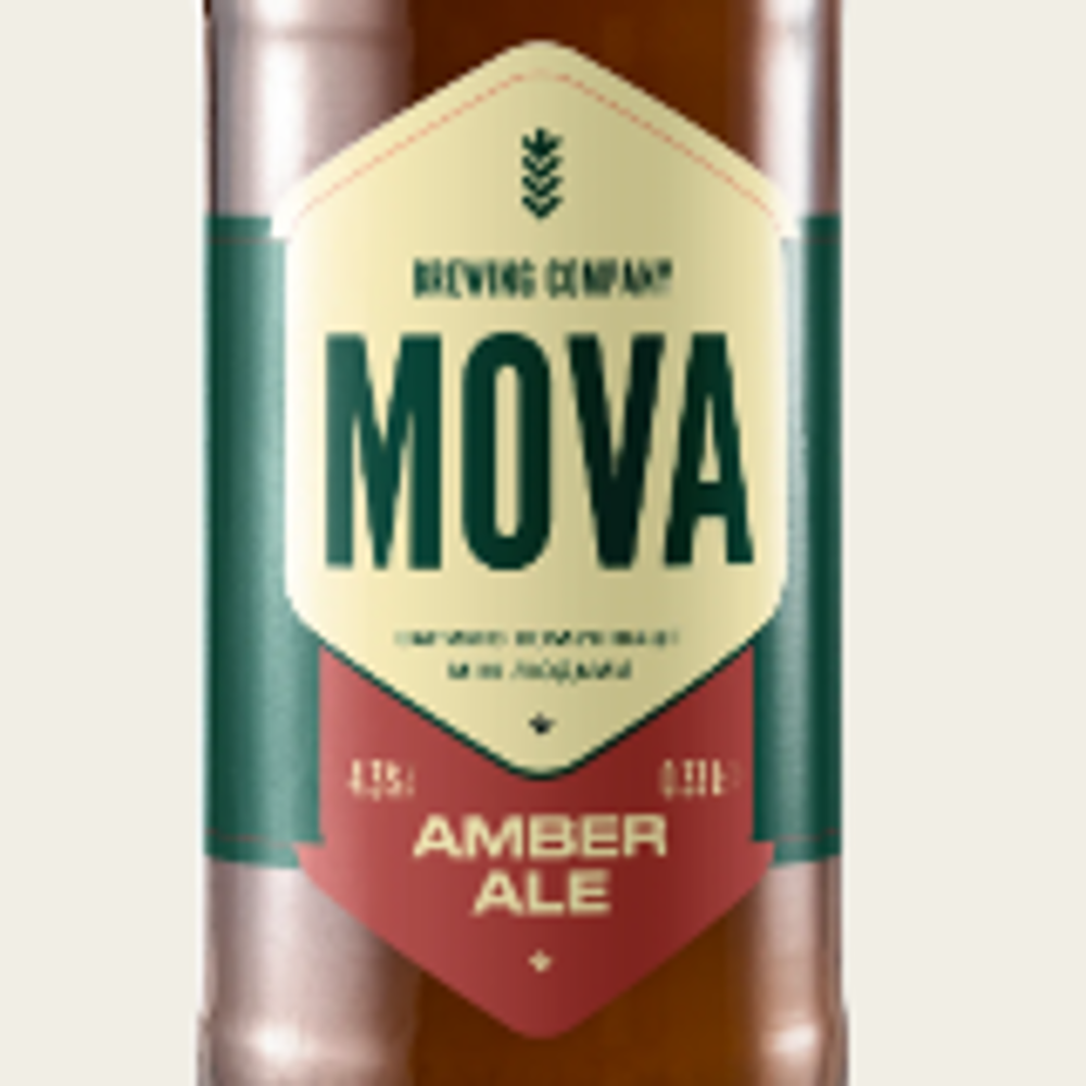 Пиво Amber Ale MOVA бут.0,33 л