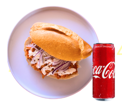 Combo 4 / Torta de Chila + Coca