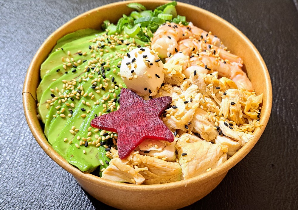 GOHAN DE POLLO CAMARON