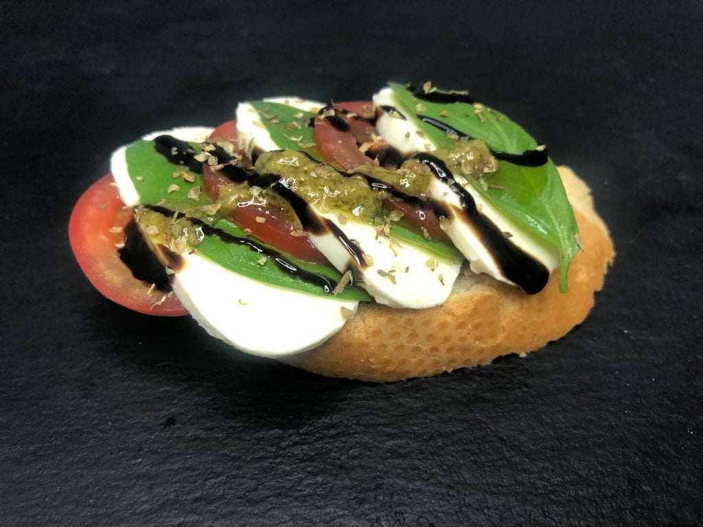 Брускета капрезе