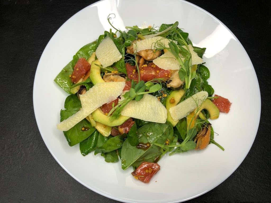 Салат з мідіями 200гр