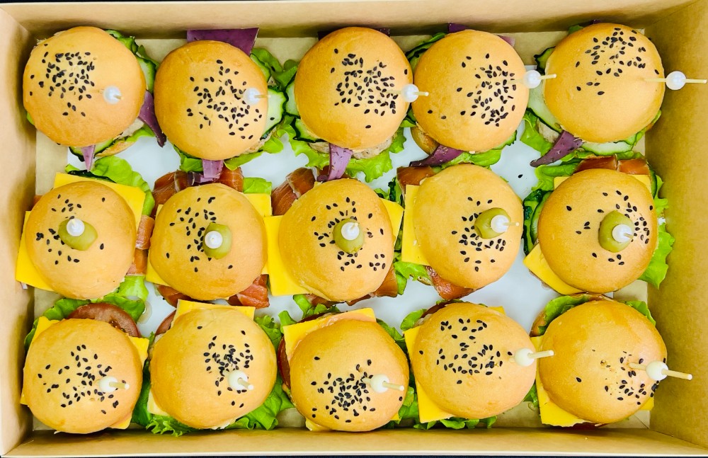 Бокс Міні-бургери (1500 грам)