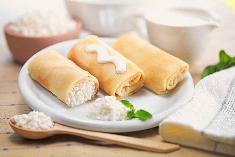 Млинці з сиром