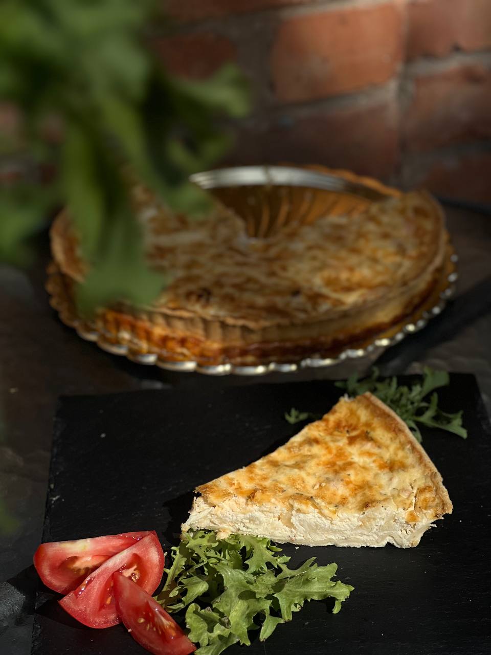 Кіш курка з ананасом  Бар