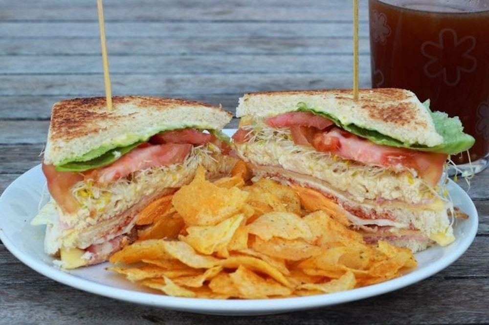 Sandwich de pollo 