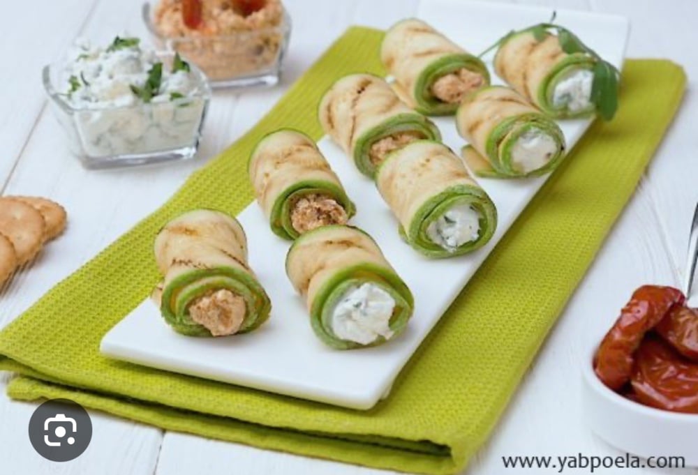 Рулетики з кабачків на комплекс