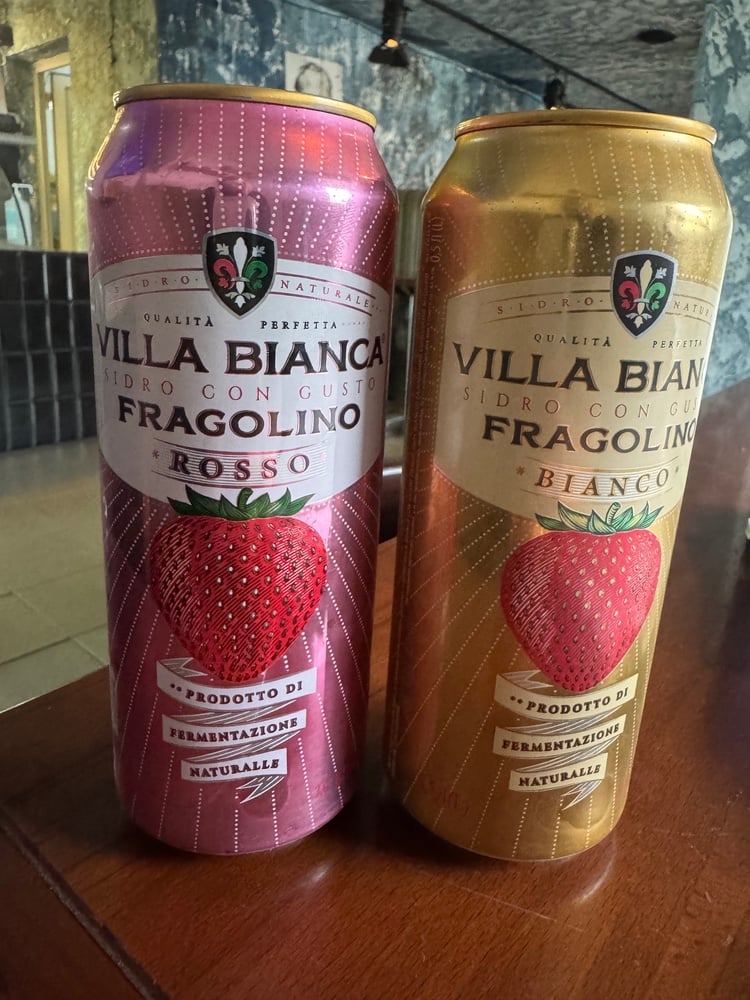Сидр Villa Bianca Fragolino 0.5 л
