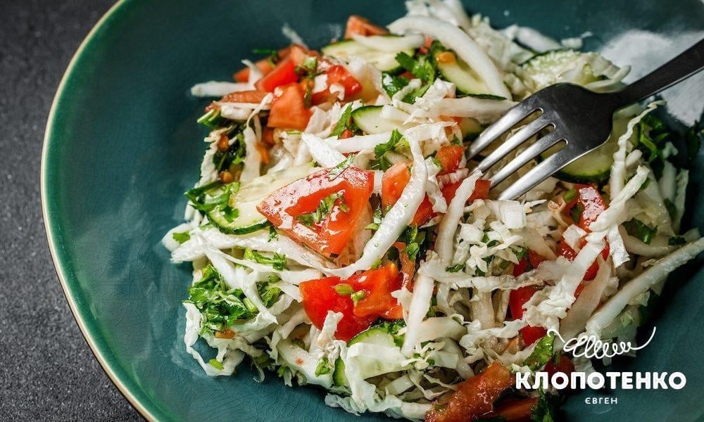 Салат з пекінської капусти на комплекс
