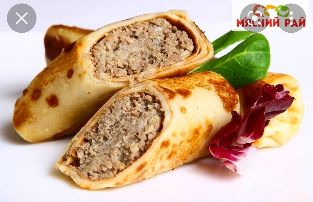 Млинці з м'ясом+Лечо