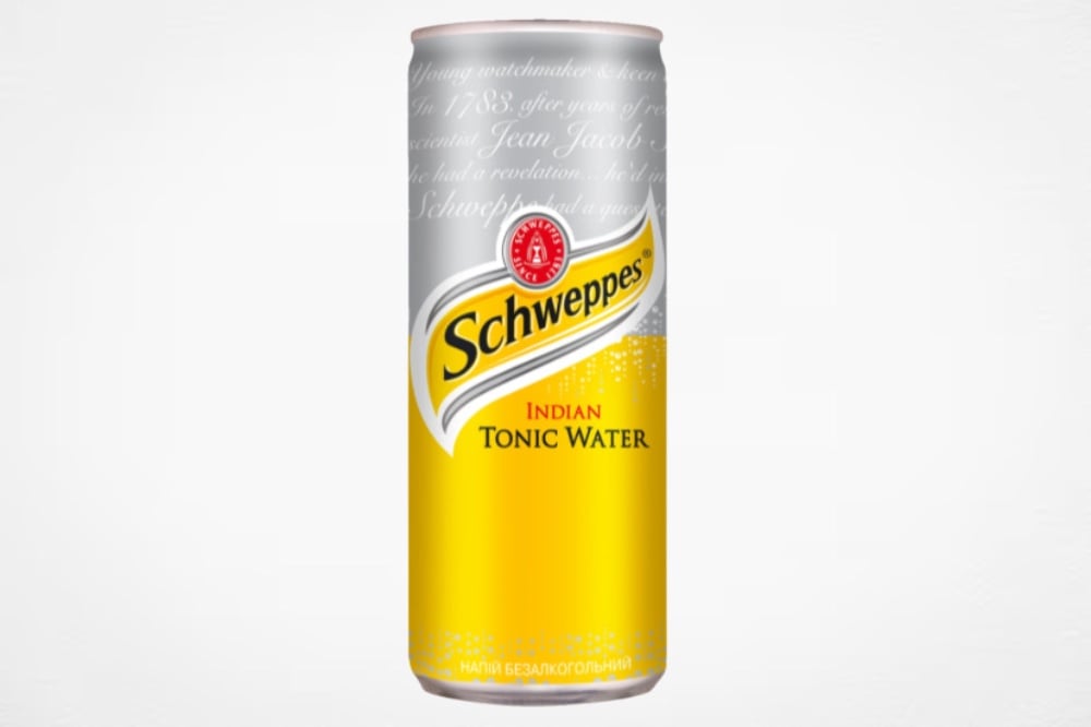 Вода Schweppes банка